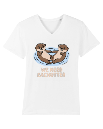 We Need Eachotter | Valentine's Puns White