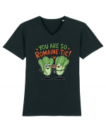 You Are So Romaine-tic! Tricou mânecă scurtă guler V Bărbat Presenter