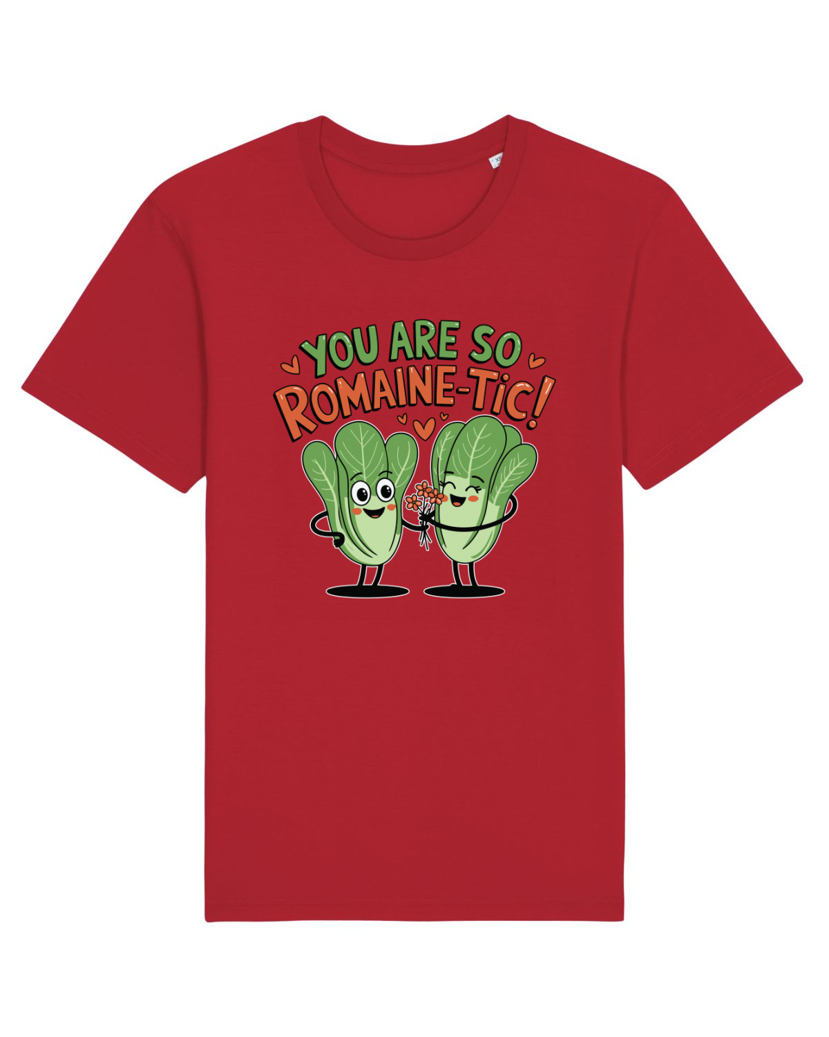 Tricou mânecă scurtă Unisex Rocker Red