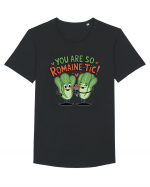 You Are So Romaine-tic! Tricou mânecă scurtă guler larg Bărbat Skater