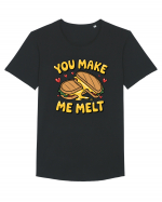 You Make Me Melt | Cute Valentine's Pun Tricou mânecă scurtă guler larg Bărbat Skater