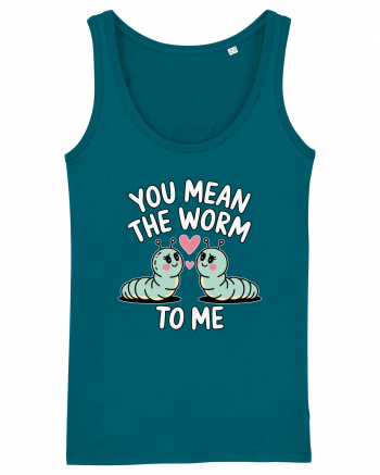 You Mean The Worm To Me | Kawaii Cute Puns Ocean Depth