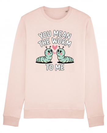 You Mean The Worm To Me | Kawaii Cute Puns Candy Pink