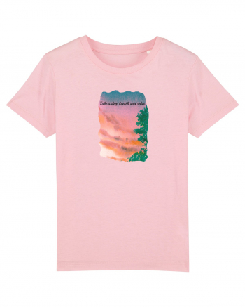 Breath darling and relax Cotton Pink