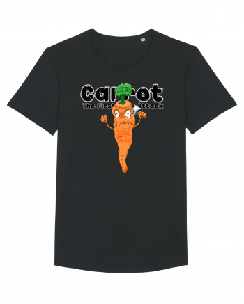 Carrot attack Tricou mânecă scurtă guler larg Bărbat Skater