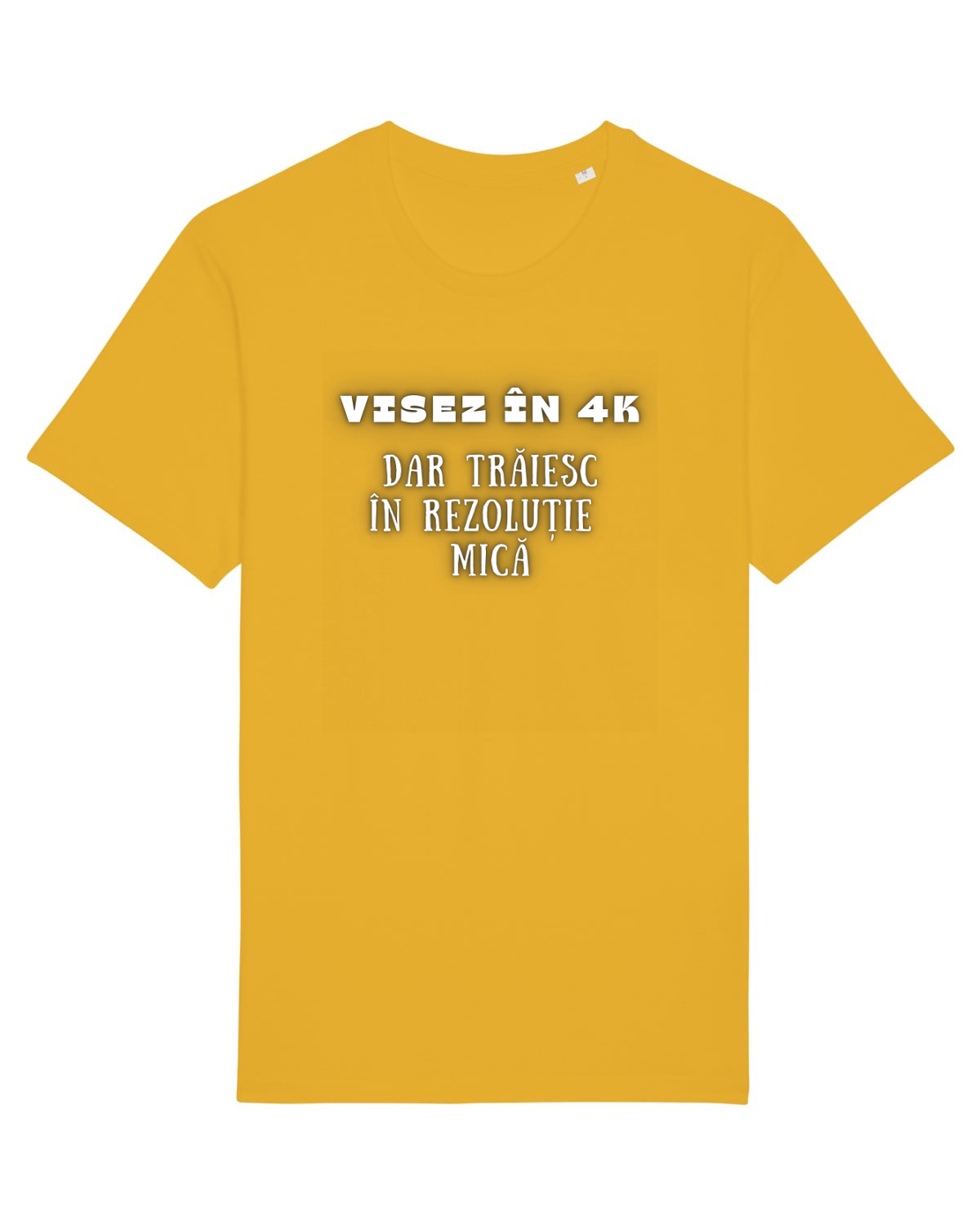 Tricou mânecă scurtă Unisex Rocker Spectra Yellow