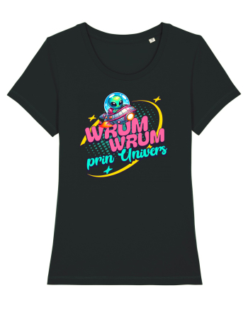 Extraterestru Alien- wrum wrum prin univers  Black