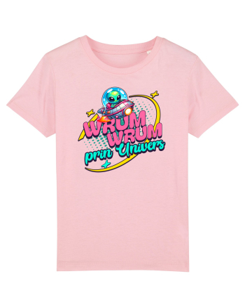 Extraterestru Alien- wrum wrum prin univers  Cotton Pink