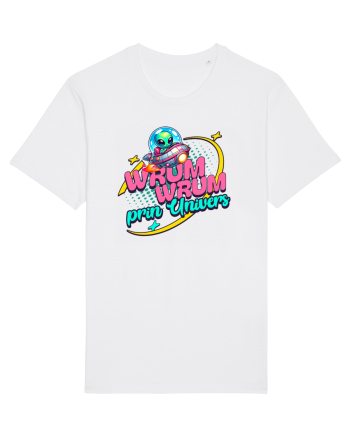 Extraterestru Alien- wrum wrum prin univers  White