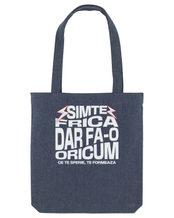 Motivational - Simte frica, ce te sperie, te formeaza Midnight Blue