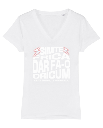 Motivational - Simte frica, ce te sperie, te formeaza White