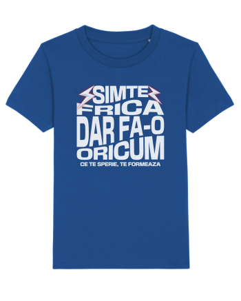 Motivational - Simte frica, ce te sperie, te formeaza Majorelle Blue