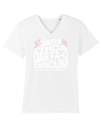 Motivational - Simte frica, ce te sperie, te formeaza White