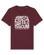 Motivational - Simte frica, ce te sperie, te formeaza Tricou mânecă scurtă Unisex Rocker