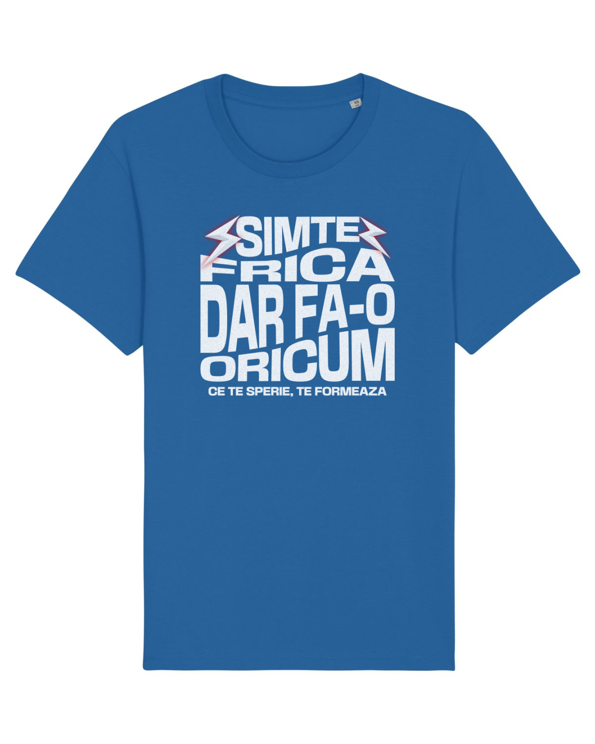 Tricou mânecă scurtă Unisex Rocker Royal Blue