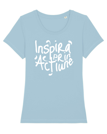 Motivational - Inspira prin actiune Sky Blue