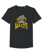 Motivational - Creaza-ti propria magie Tricou mânecă scurtă guler larg Bărbat Skater