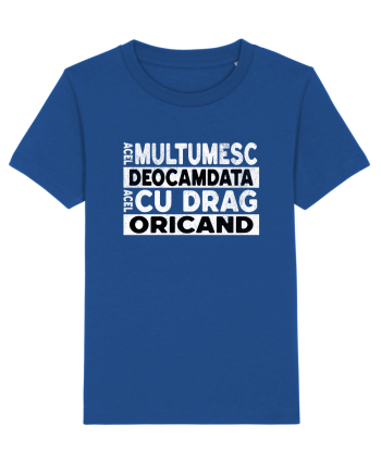 Mulțumesc Cu Drag Oricând  Majorelle Blue
