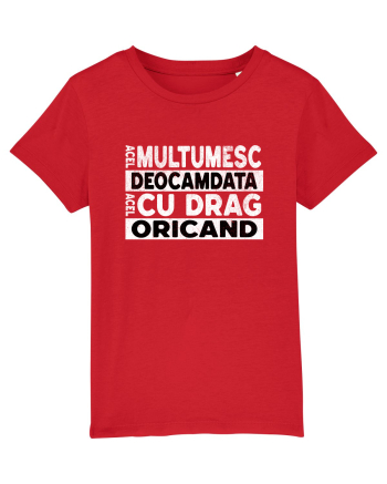 Mulțumesc Cu Drag Oricând  Red