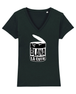 Blana la cutie Tricou mânecă scurtă guler V Damă Evoker