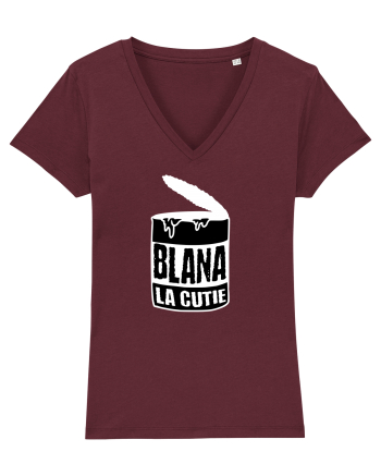 Blana la cutie Burgundy