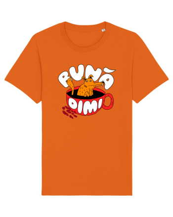 De cafea- buna dimi lupușor  Bright Orange