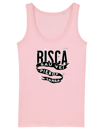 Motivational - Riscă sau vei pierde sansa Cotton Pink