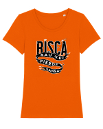 Motivational - Riscă sau vei pierde sansa Tricou mânecă scurtă guler larg fitted Damă Expresser