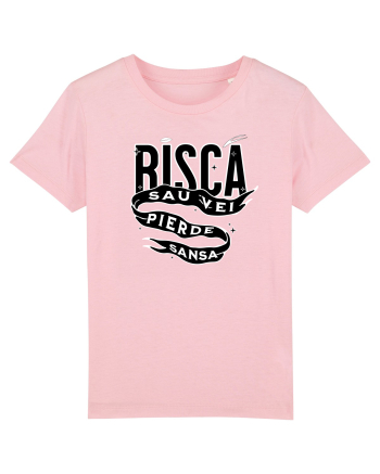 Motivational - Riscă sau vei pierde sansa Cotton Pink