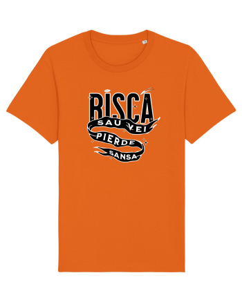Motivational - Riscă sau vei pierde sansa Bright Orange