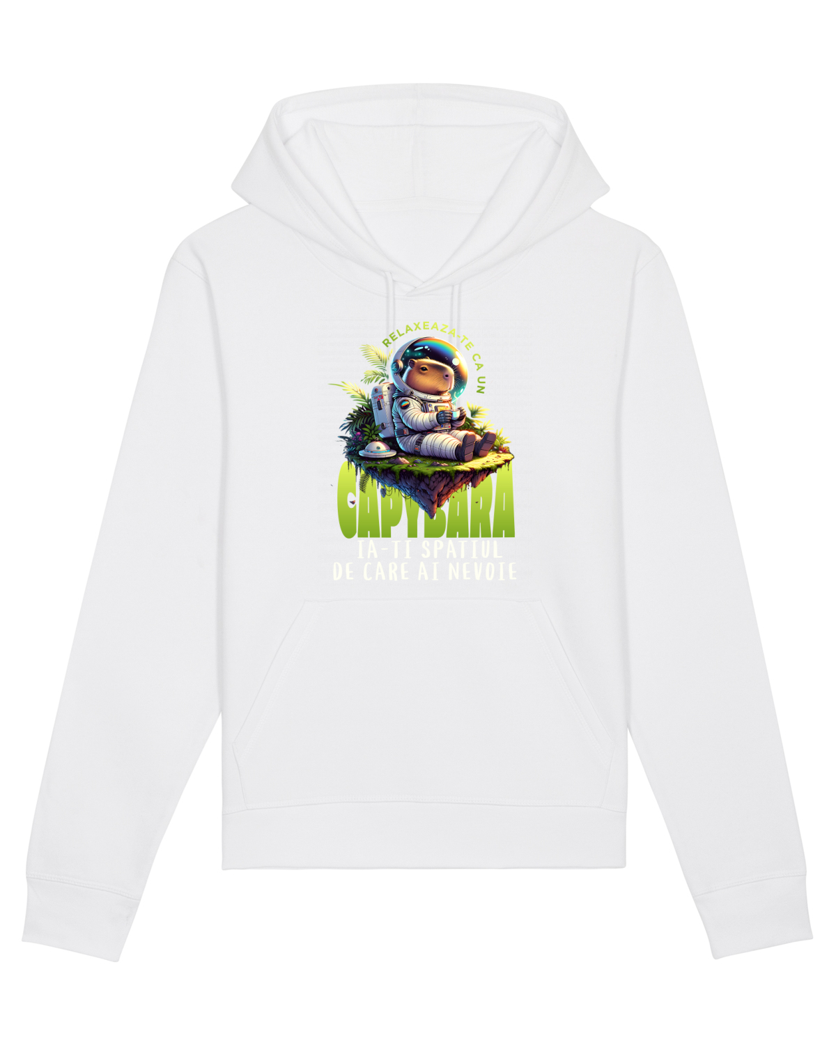 Hanorac Unisex Drummer White