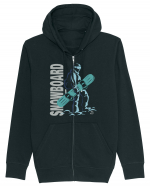 Snowboarder Hanorac cu fermoar Unisex Connector