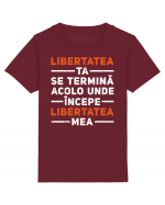 Libertatea ta Tricou mânecă scurtă  Copii Mini Creator