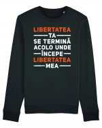 Libertatea ta Bluză mânecă lungă Unisex Rise