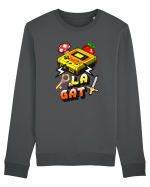 Retro gaming - Generația cu cheia la gat Bluză mânecă lungă Unisex Rise