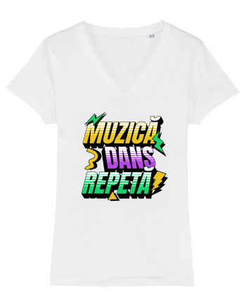 Retro- Muzica Dans Repeta White