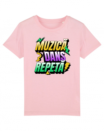 Retro- Muzica Dans Repeta Cotton Pink