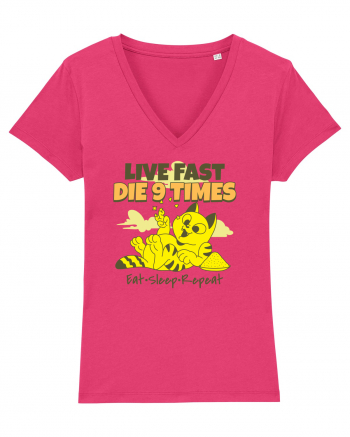 Cu pisici- funny cat, live fast, die 9 times Raspberry