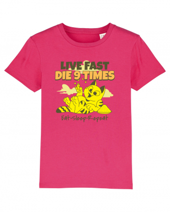 Cu pisici- funny cat, live fast, die 9 times Raspberry