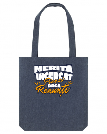 Motivational - merita incercat, pierzi daca renunti Midnight Blue