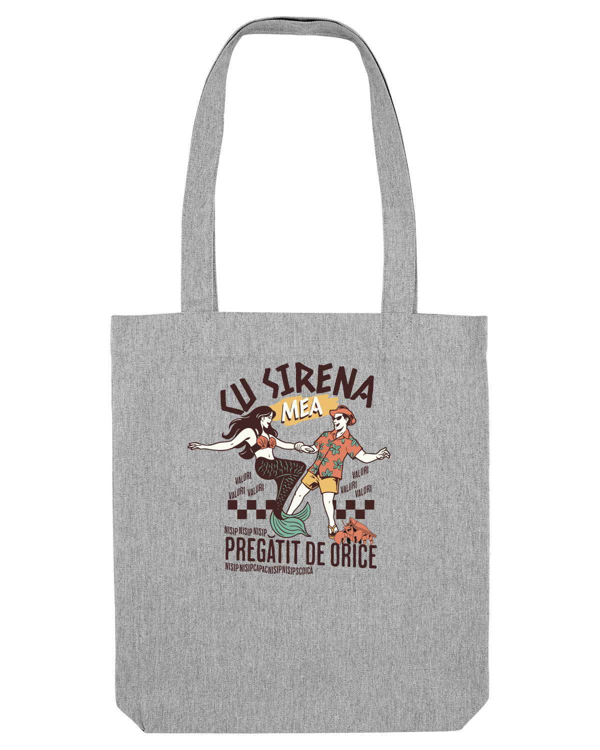Sacoșă textilă Heather Grey
