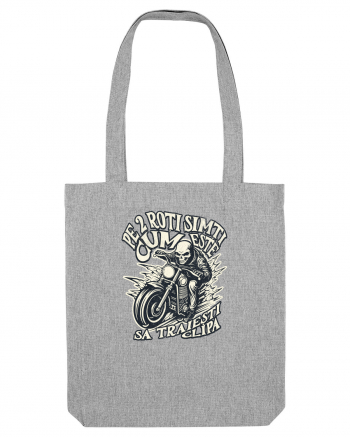 Motociclisti- Pe 2 roti simti cum traiesti clipa Heather Grey