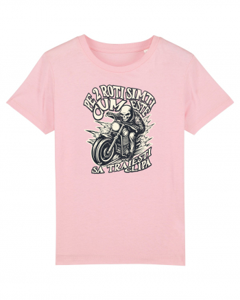 Motociclisti- Pe 2 roti simti cum traiesti clipa Cotton Pink