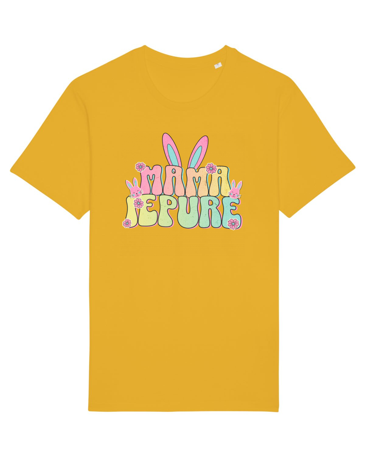Tricou mânecă scurtă Unisex Rocker Spectra Yellow