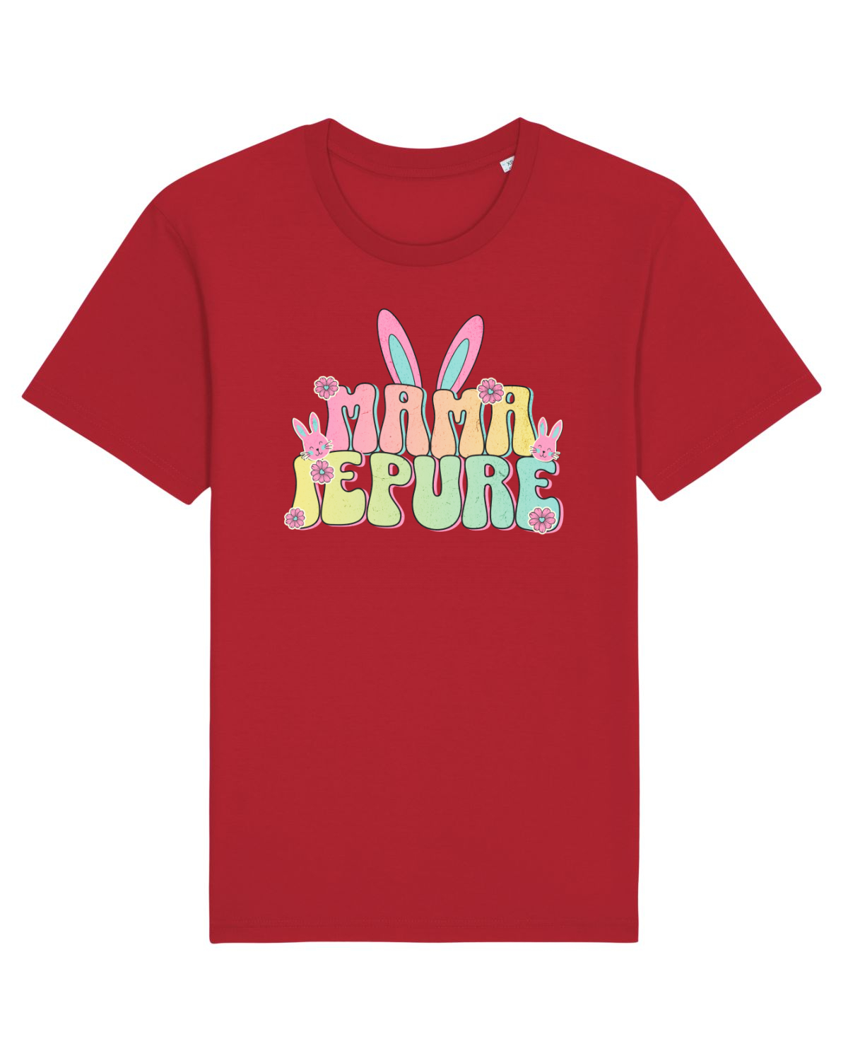Tricou mânecă scurtă Unisex Rocker Red
