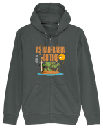 Naufragiat - Aș naufragia cu tine  Hanorac cu fermoar Unisex Connector