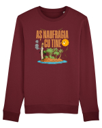 Naufragiat - Aș naufragia cu tine  Bluză mânecă lungă Unisex Rise