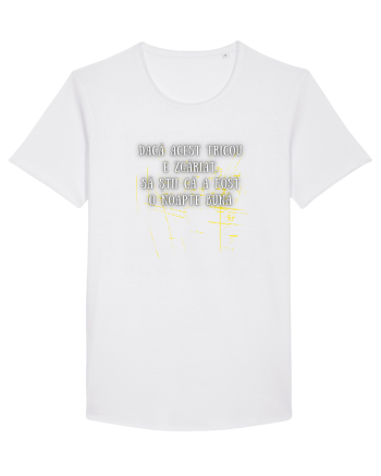 TRICOU ZGÂRIAT White