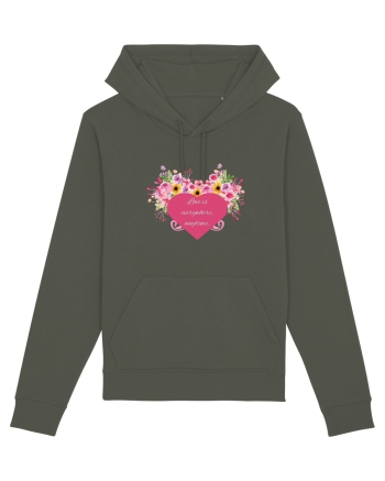Love is everywhere, anytime. Khaki