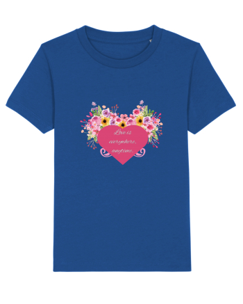 Love is everywhere, anytime. Majorelle Blue